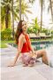 Remonte Slippers plateau comfort schoen zomerschoen met riempjes in vlechtlook - Thumbnail 5