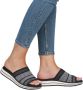 Remonte Slippers sleehak zomerschoen slippers met praktische elastische rand - Thumbnail 3