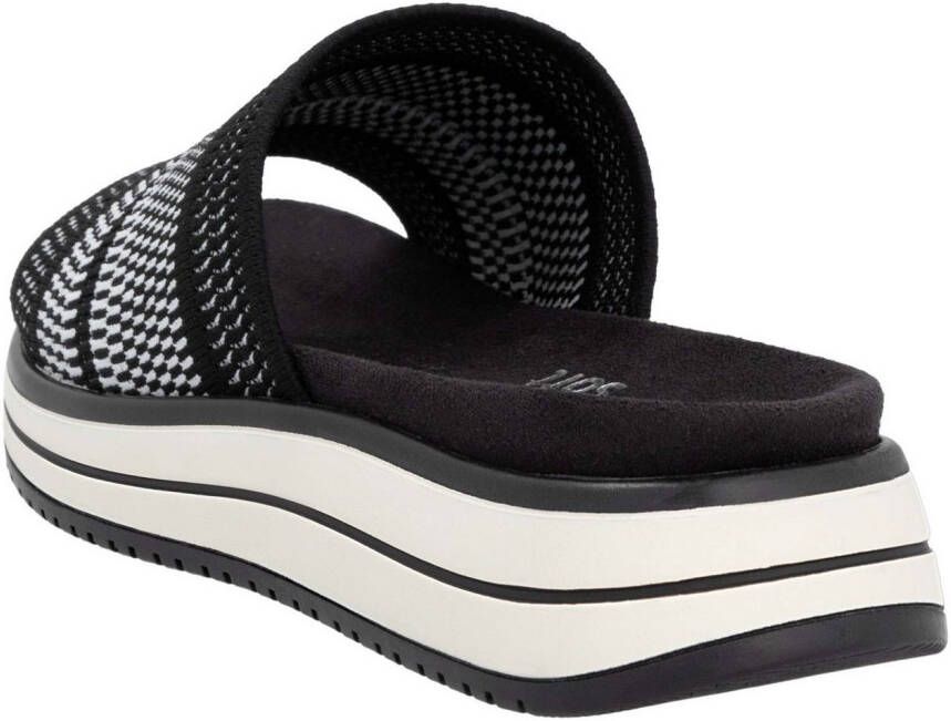 Remonte Slippers sleehak zomerschoen slippers met praktische elastische rand