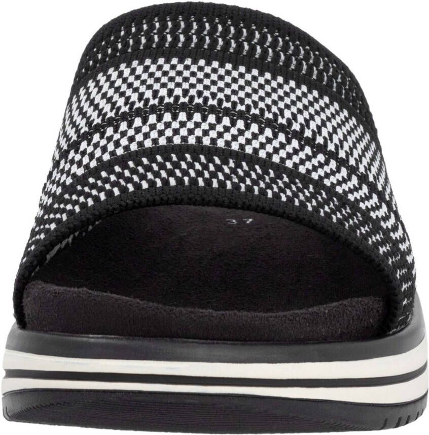 Remonte Slippers sleehak zomerschoen slippers met praktische elastische rand