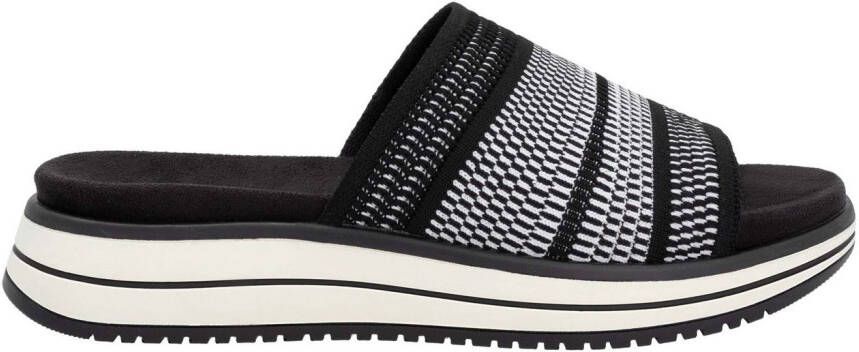 Remonte Slippers sleehak zomerschoen slippers met praktische elastische rand