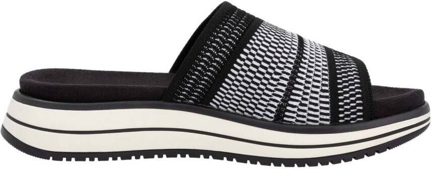 Remonte Slippers sleehak zomerschoen slippers met praktische elastische rand