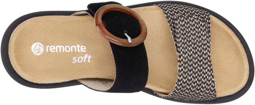 Remonte Slippers zomerschoen instapschoen in vegan verwerking