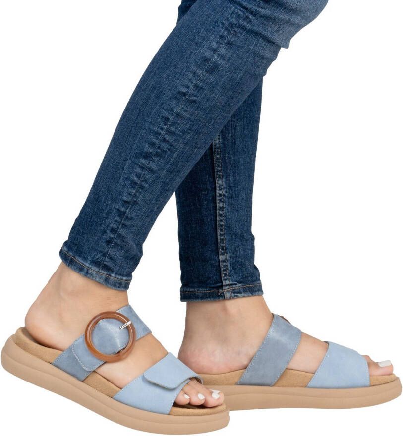 Remonte Slippers zomerschoen instapschoen in vegan verwerking