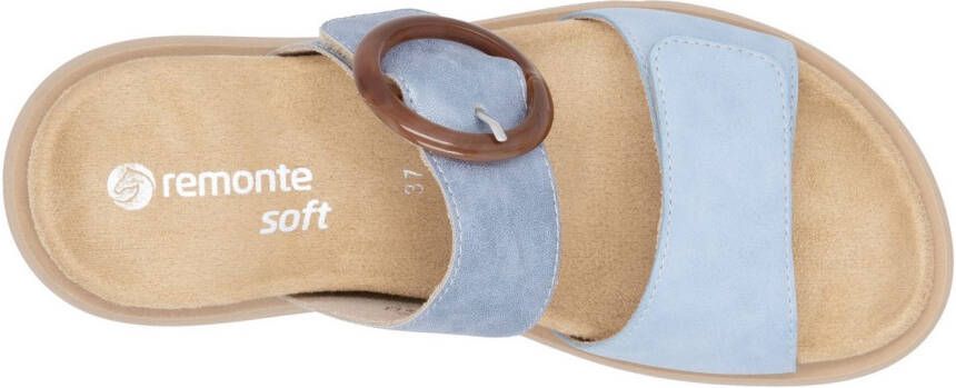 Remonte Slippers zomerschoen instapschoen in vegan verwerking