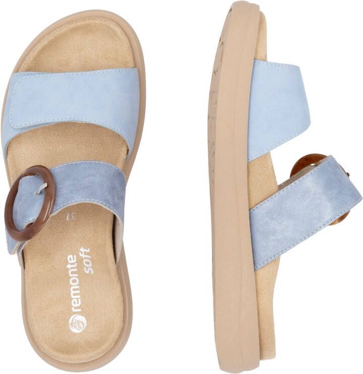 Remonte Slippers zomerschoen instapschoen in vegan verwerking