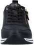 Remonte Zwarte Trendy Sneaker Veter Rits - Thumbnail 6