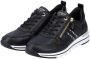 Remonte Zwarte Trendy Sneaker Veter Rits - Thumbnail 8