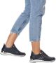 Remonte Zwarte Trendy Sneaker Veter Rits - Thumbnail 9