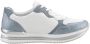 Remonte Dames Sneaker D1320-80 Blauw Wit Zilver - Thumbnail 38