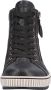 Remonte Plateausneakers vrijetijdsschoen high-top sneaker veterschoen met trendy siergesp - Thumbnail 5