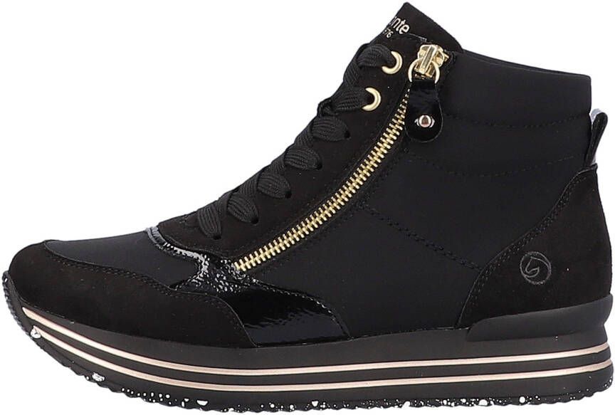 Remonte Sneakers met praktische verwisselbare binnenzool vrijetijdsschoen lage schoen veterschoen
