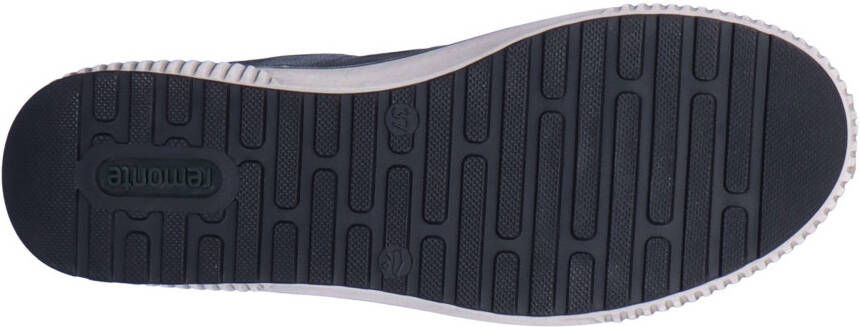 Remonte Plateausneakers vrijetijdsschoen lage schoen veterschoen met buitenrits