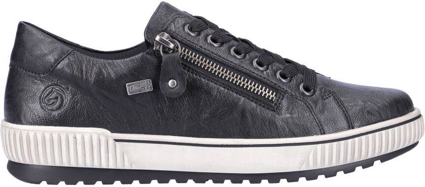 Remonte Plateausneakers vrijetijdsschoen lage schoen veterschoen met buitenrits