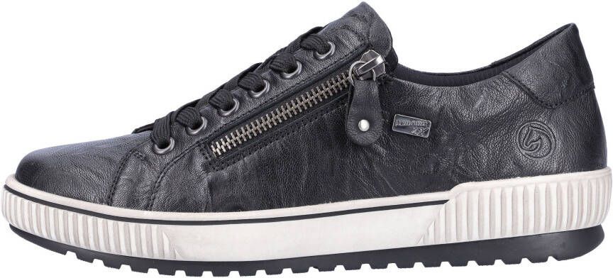 Remonte Plateausneakers vrijetijdsschoen lage schoen veterschoen met buitenrits