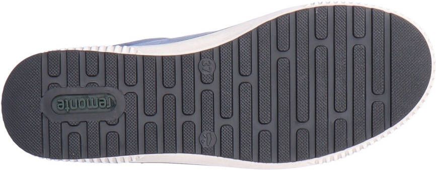 Remonte Plateausneakers vrijetijdsschoen lage schoen veterschoen met buitenrits