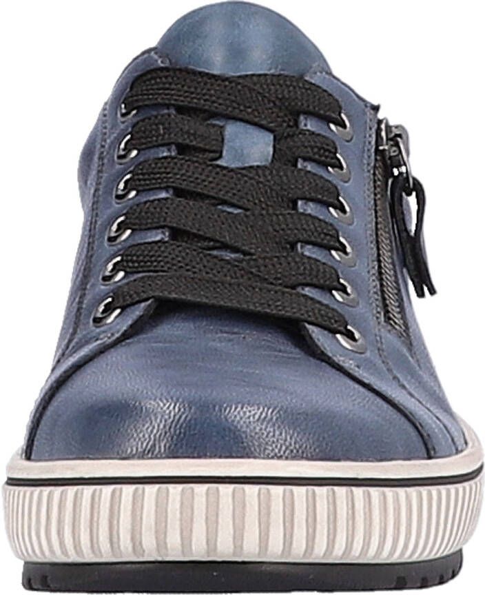 Remonte Plateausneakers vrijetijdsschoen lage schoen veterschoen met buitenrits