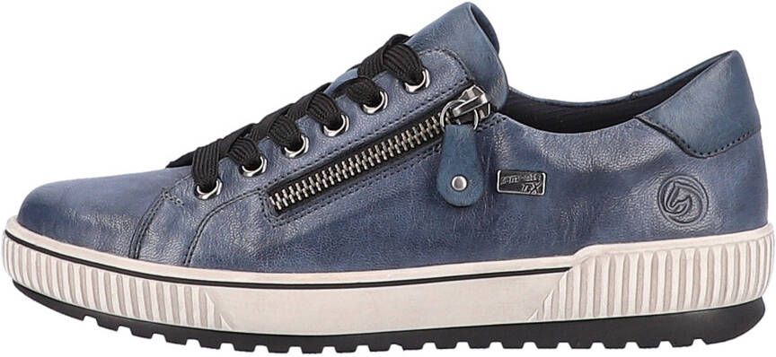 Remonte Plateausneakers vrijetijdsschoen lage schoen veterschoen met buitenrits