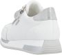 Remonte Sportieve Basic Sneaker met Extra Set Bloemen Veters White Heren - Thumbnail 10