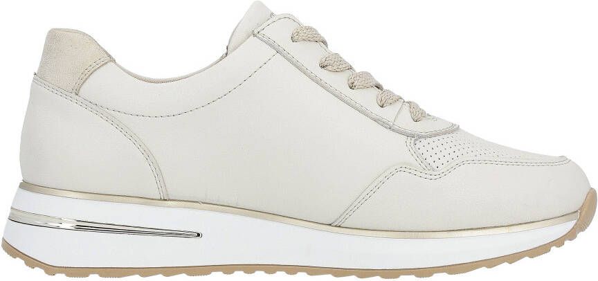 Remonte Sneakers met sleehak met zijrits vrijetijdsschoen halve schoen veterschoen