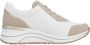 Remonte Sneakers met sleehak vrijetijdsschoen lage schoen veterschoen vegan verwerking - Thumbnail 7
