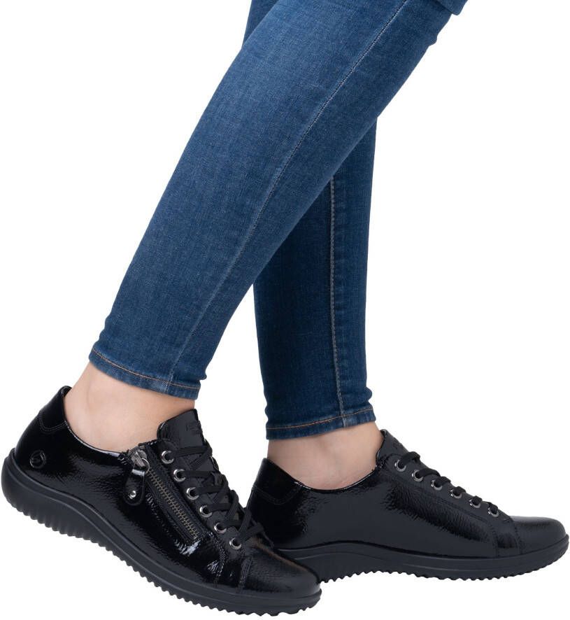 Remonte Sneakers met sleehak vrijetijdsschoen lage schoen comfort schoen met uitneembare inlegzool