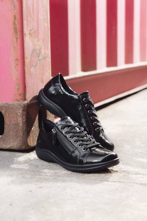 Remonte Sneakers met sleehak vrijetijdsschoen lage schoen comfort schoen met uitneembare inlegzool