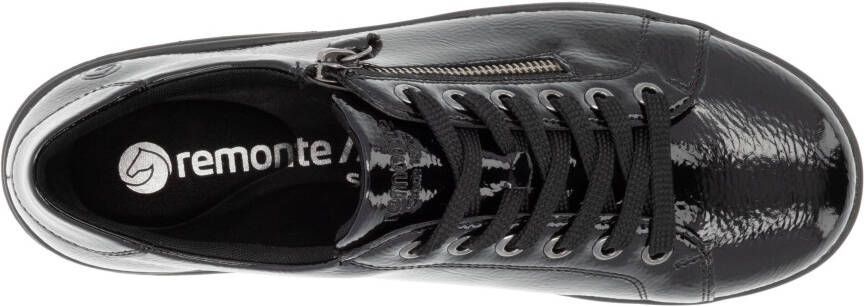 Remonte Sneakers met sleehak vrijetijdsschoen lage schoen comfort schoen met uitneembare inlegzool