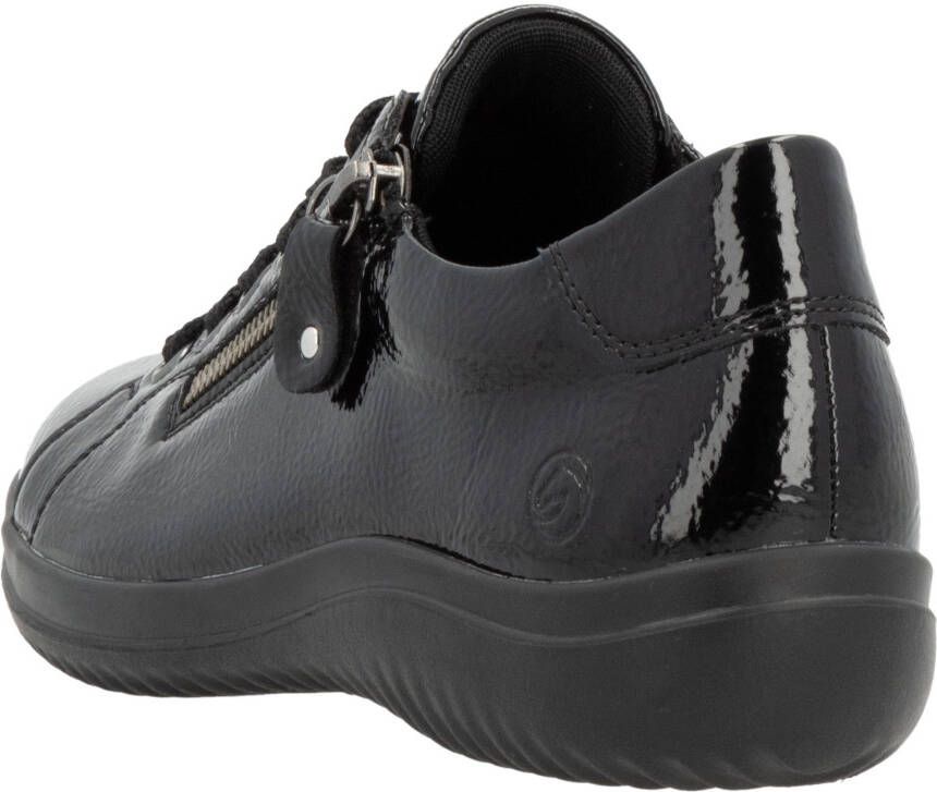 Remonte Sneakers met sleehak vrijetijdsschoen lage schoen comfort schoen met uitneembare inlegzool