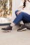 Remonte Sneakers met sleehak high-top sneaker veterschoen vrijetijdsschoen met buitenrits - Thumbnail 4