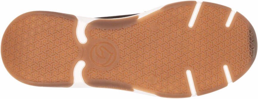 Remonte Sneakers met sleehak high-top sneaker veterschoen vrijetijdsschoen met buitenrits