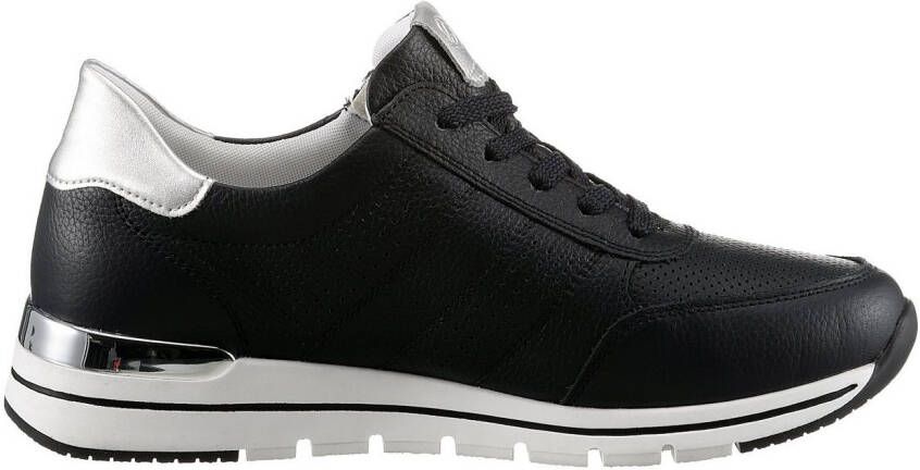 Remonte Sneakers met sleehak met gepolsterde voetbed vrijetijdsschoen lage schoen veterschoen