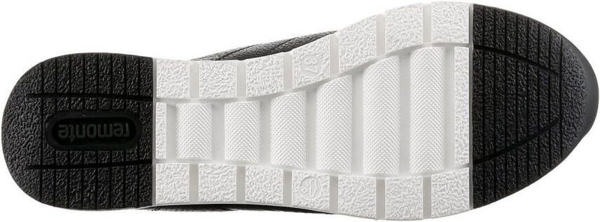 Remonte Sneakers met sleehak met gepolsterde voetbed vrijetijdsschoen lage schoen veterschoen