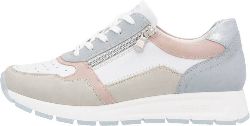 Remonte Sneakers met sleehak vrijetijdsschoen lage schoen veterschoen met gepolsterde schacht