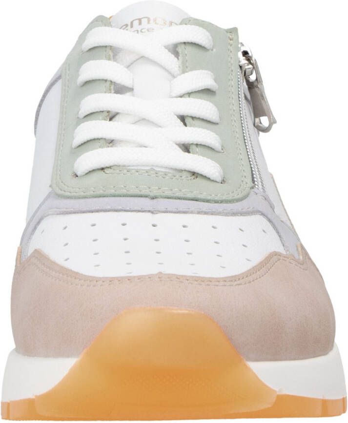 Remonte Sneakers met sleehak vrijetijdsschoen lage schoen veterschoen met gepolsterde schacht