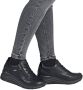 Remonte Sneakers met sleehak vrijetijdsschoen lage schoen veterschoen met goudkleurige logo-hanger - Thumbnail 3