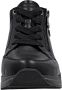 Remonte Sneakers met sleehak vrijetijdsschoen lage schoen veterschoen met goudkleurige logo-hanger - Thumbnail 8