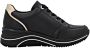 Remonte Sneakers met sleehak vrijetijdsschoen lage schoen veterschoen met goudkleurige logo-hanger - Thumbnail 8