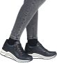 Remonte Sneakers met sleehak vrijetijdsschoen lage schoen veterschoen met riekertex-membraan - Thumbnail 11