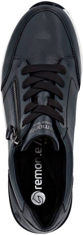 Remonte Sneakers met sleehak vrijetijdsschoen lage schoen veterschoen met riekertex-membraan