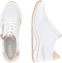 Remonte Sneakers met sleehak vrijetijdsschoen lage schoen veterschoen met metallic contrastaccenten - Thumbnail 11