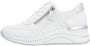 Remonte Sneakers met sleehak vrijetijdsschoen lage schoen veterschoen met schachtversteviging - Thumbnail 12