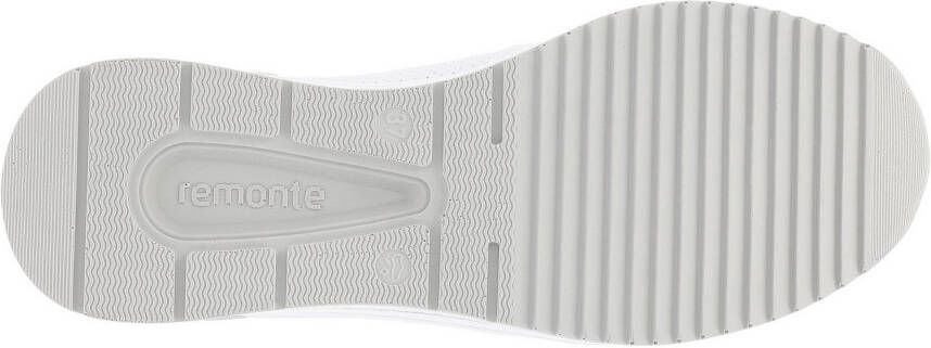 Remonte Sneakers met sleehak vrijetijdsschoen lage schoen veterschoen met schachtversteviging