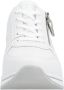 Remonte Sneakers met sleehak vrijetijdsschoen lage schoen veterschoen met schachtversteviging - Thumbnail 9