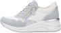 Remonte Sneakers met sleehak vrijetijdsschoen lage schoen veterschoen vegan verwerking - Thumbnail 5