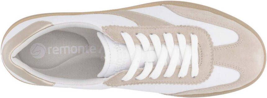 Remonte Sneakers vrijetijdsschoen lage schoen veterschoen met gepolsterde schacht