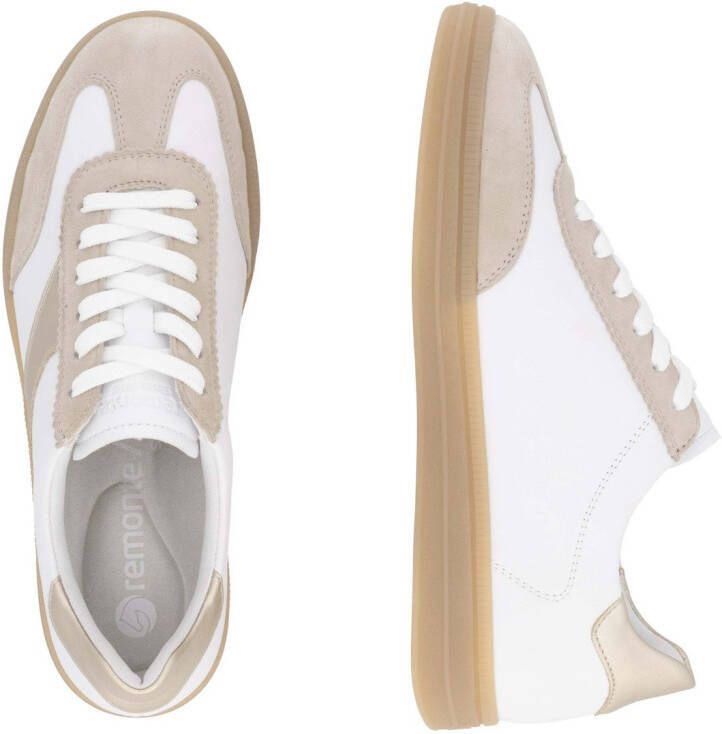 Remonte Sneakers vrijetijdsschoen lage schoen veterschoen met gepolsterde schacht