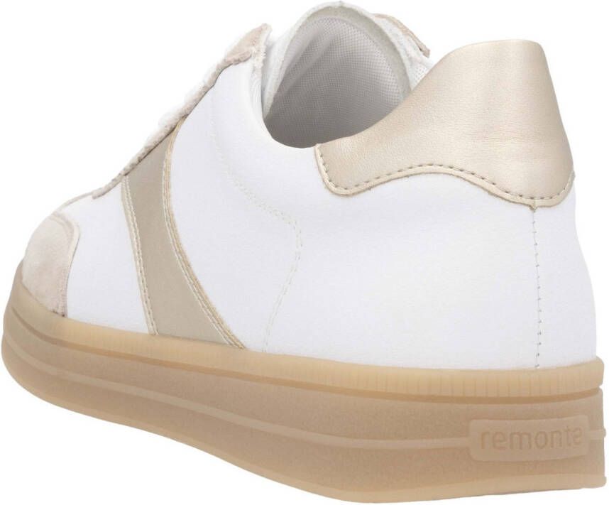 Remonte Sneakers vrijetijdsschoen lage schoen veterschoen met gepolsterde schacht