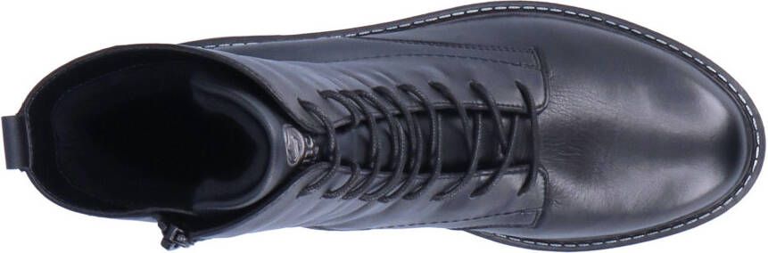 Remonte Veterlaarsjes blokhak veterschoenen chunky boots met contrast-raamstiksels