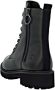 Remonte Veterlaarsjes blokhak laarsjes veterschoenen flats in used look - Thumbnail 2